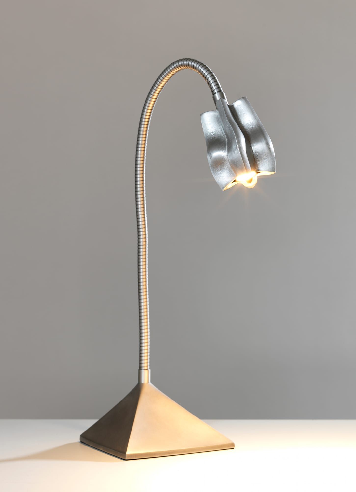 LED-Tischleuchte mit Schwanenhals